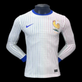 France Away Long Sleeve Jersey 24/25 – Player Version