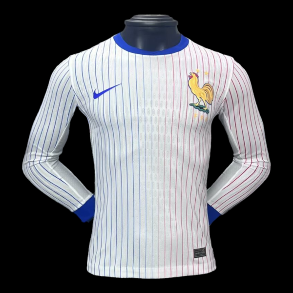 France Away Long Sleeve Jersey 24/25 – Player Version