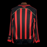 AC Milan Retro Home Shirt Long Sleeve 2006/2007