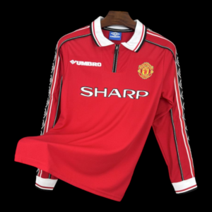 Manchester United Home Long Sleeve Jersey 1998/1999