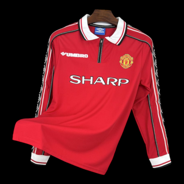 Manchester United Home Long Sleeve Jersey 1998/1999