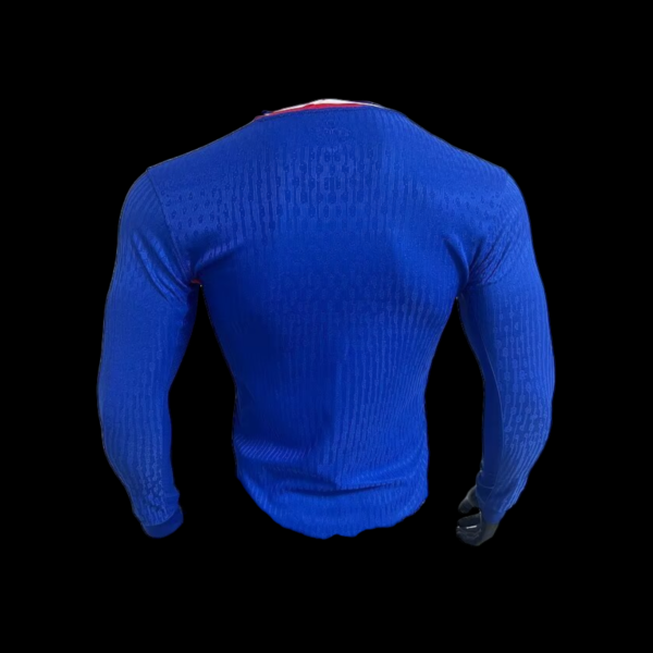 France Home Long Sleeve Jersey 24/25 – Player Version