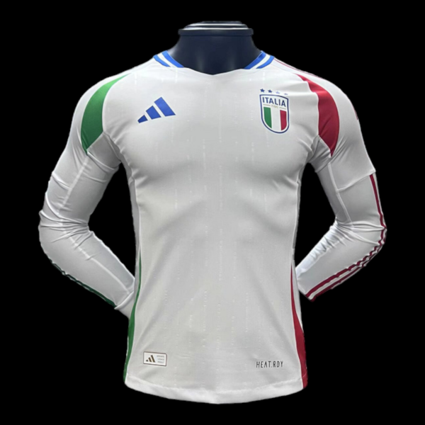 Italy Away Long Sleeve Jersey 24/25 – Player Version