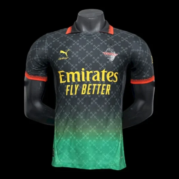 Milan AC Maillot Fourth Black 24/25 - Player Version