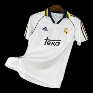 Real Madrid Retro Home Shirt 1998/00