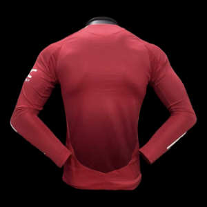 Manchester United Home Jersey 24/25 - Long Sleeves Player Version