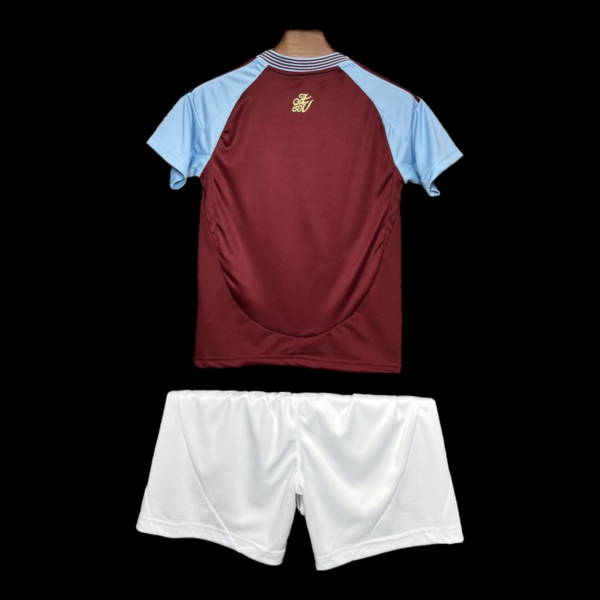 Aston Villa Home Shirt 24/25 – Kids
