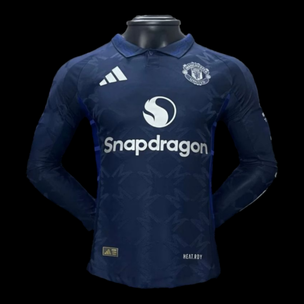 Manchester United Away Shirt 24/25 – Long Sleeve Player Version