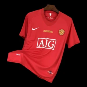 Manchester United UCL Retro Home Shirt 2007/08