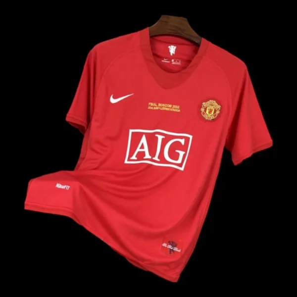 Manchester United UCL Retro Home Shirt 2007/08