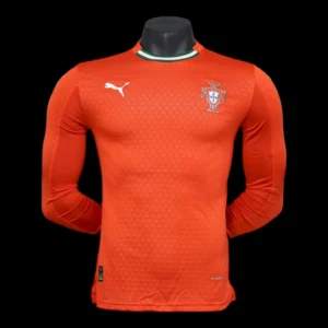 Portugal Home Long Sleeve Jersey 25/26 – Player Version