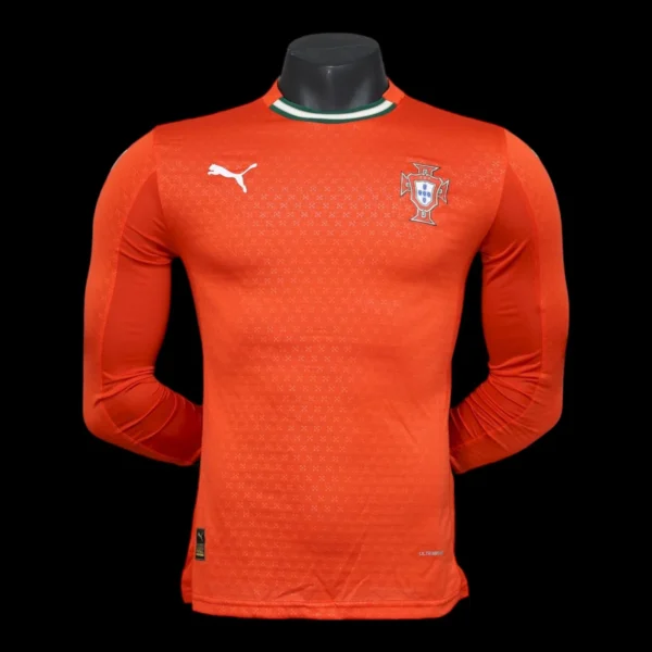 Portugal Home Long Sleeve Jersey 25/26 – Player Version
