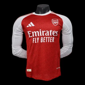 Arsenal Home Long Sleeve Shirt 25/26 – Player Version