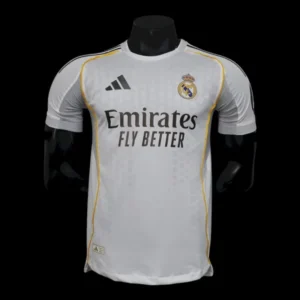 Real Madrid Home Shirt 25/26 – Player Version