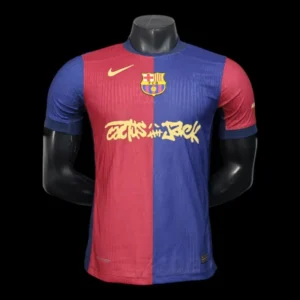 Barcelona Home Jersey Travis Scott 24/25 – Player Version