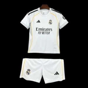 Real Madrid Home Shirt 25/26 – Kids